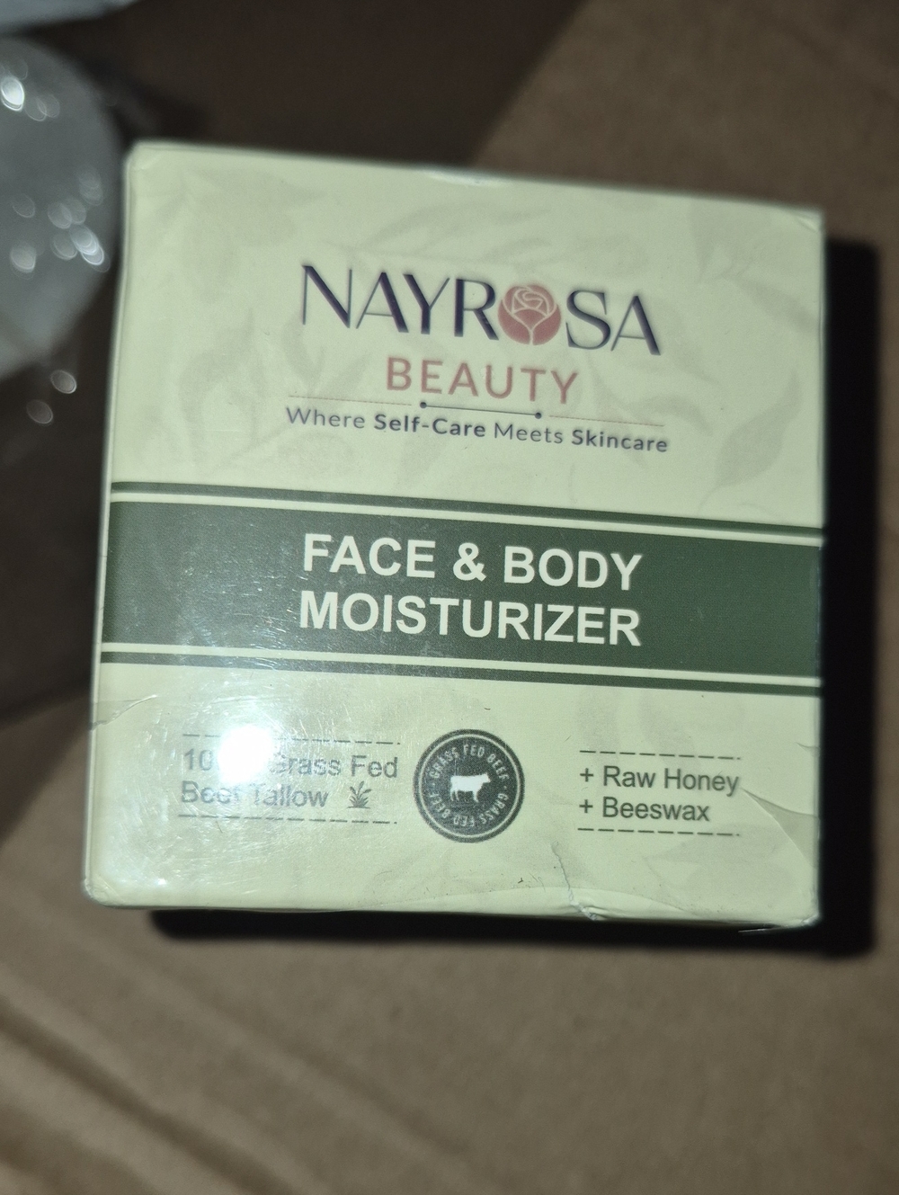 Face & Body Moisturizer - New